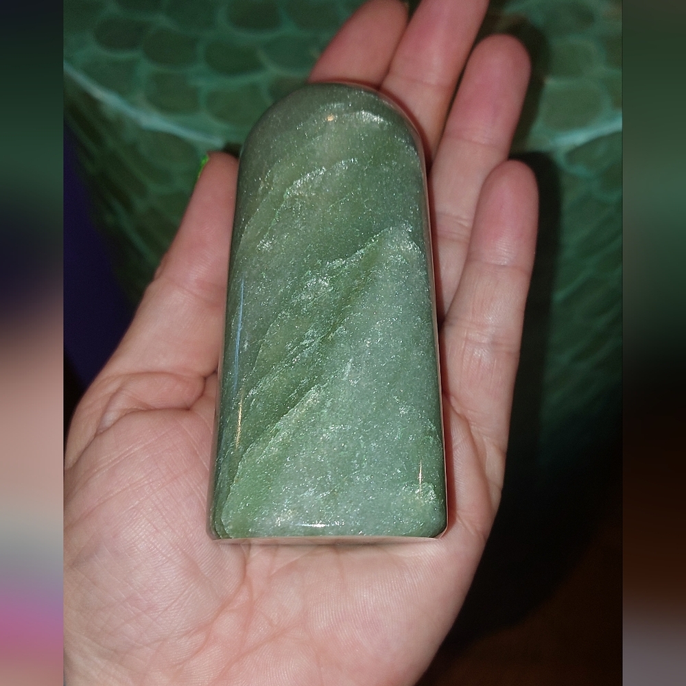 Green Aventurine Free-form Polished Boulder - Picture 7 of 8